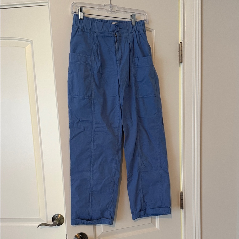 Pilcro Blue Cargo/ Utility Pants